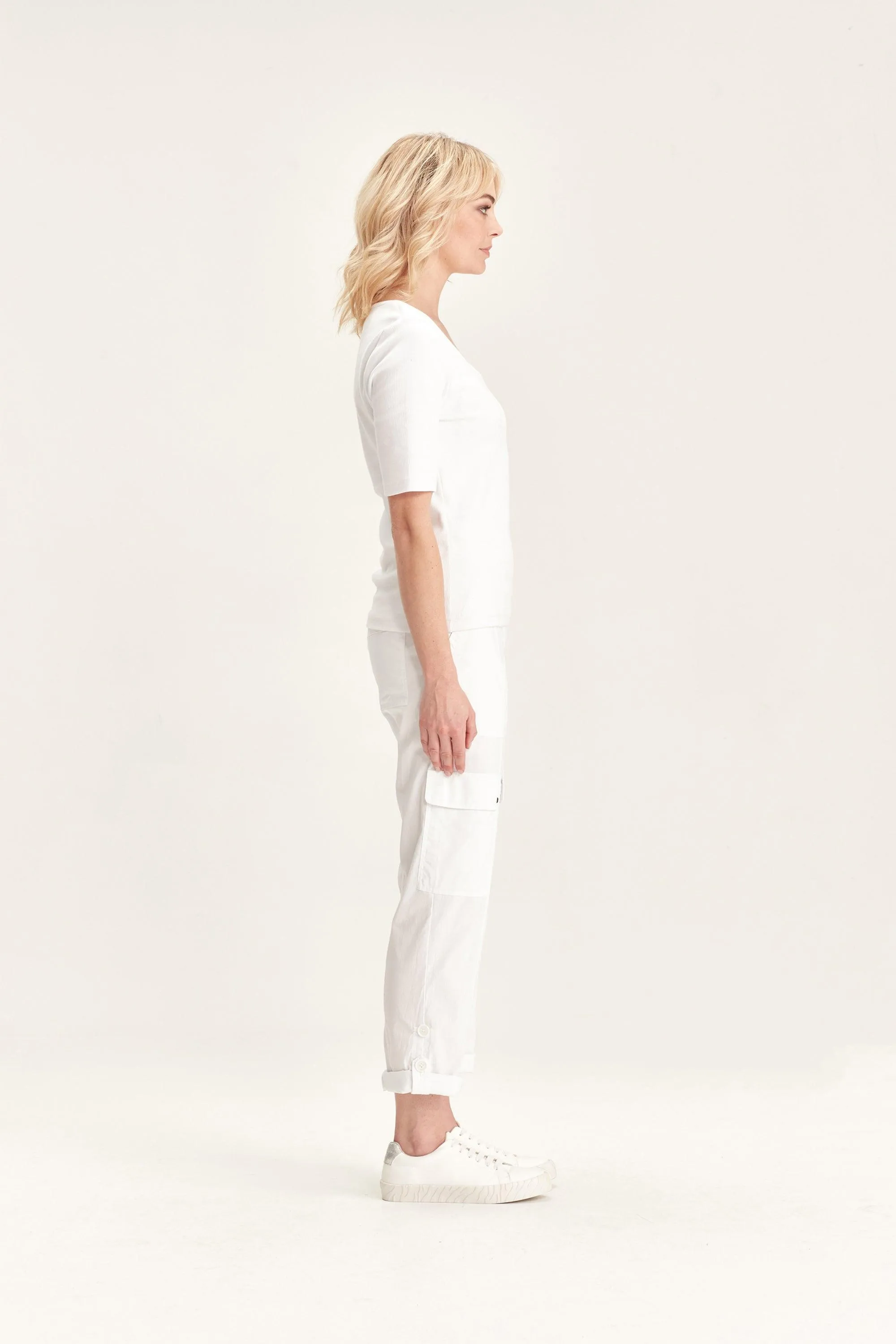 Acrobat Cargo Pant - White