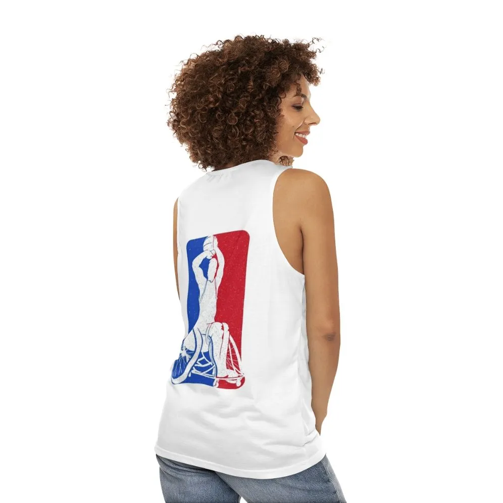 Adaptive Wheelchair Basketball Unisex Sports Tank Top