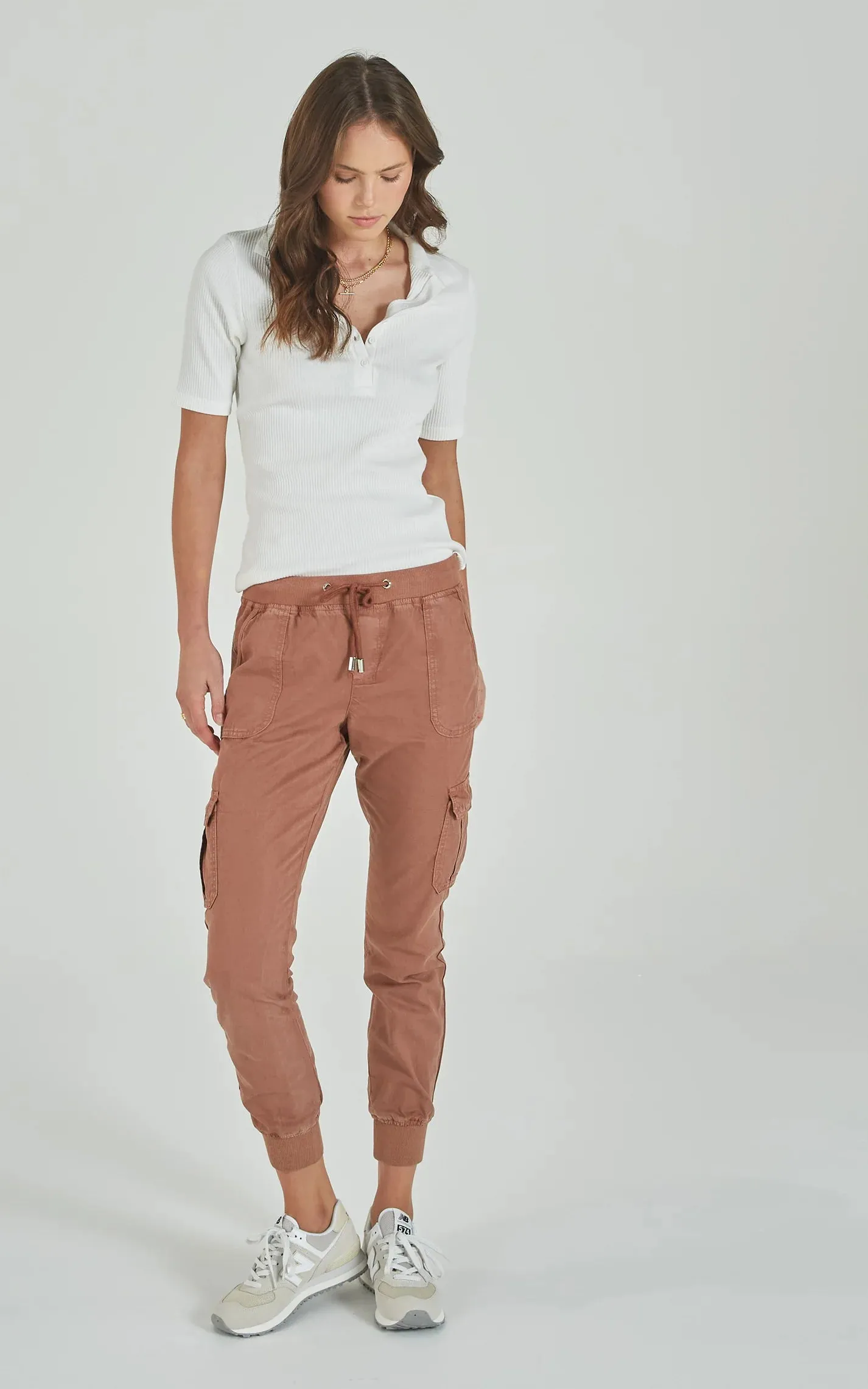 Cargo Copper Tan Jeans