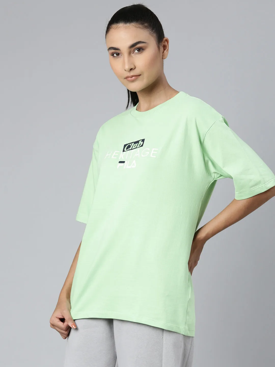 Fila Peacoat April Women Graphic T-Shirt