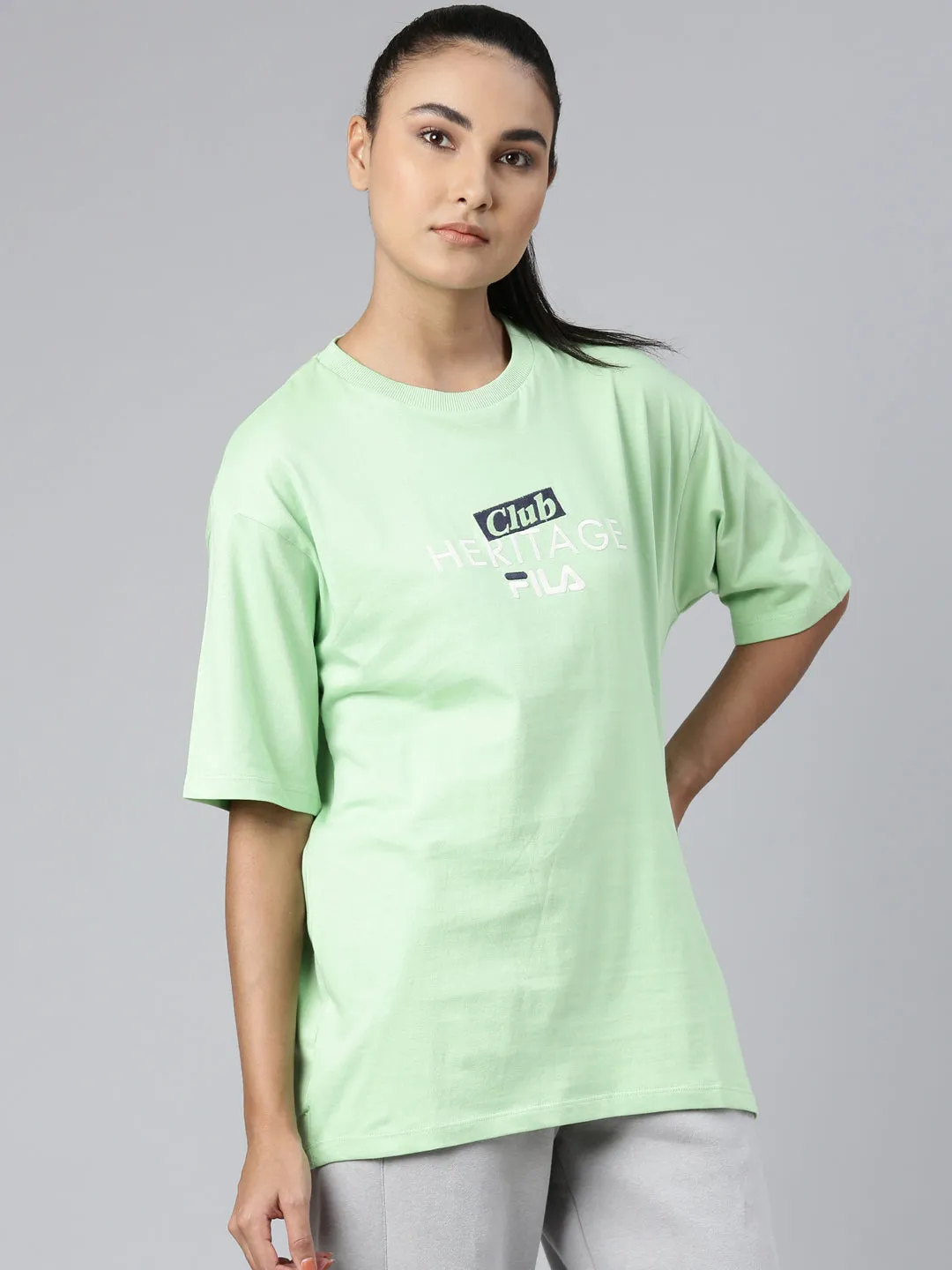 Fila Peacoat April Women Graphic T-Shirt
