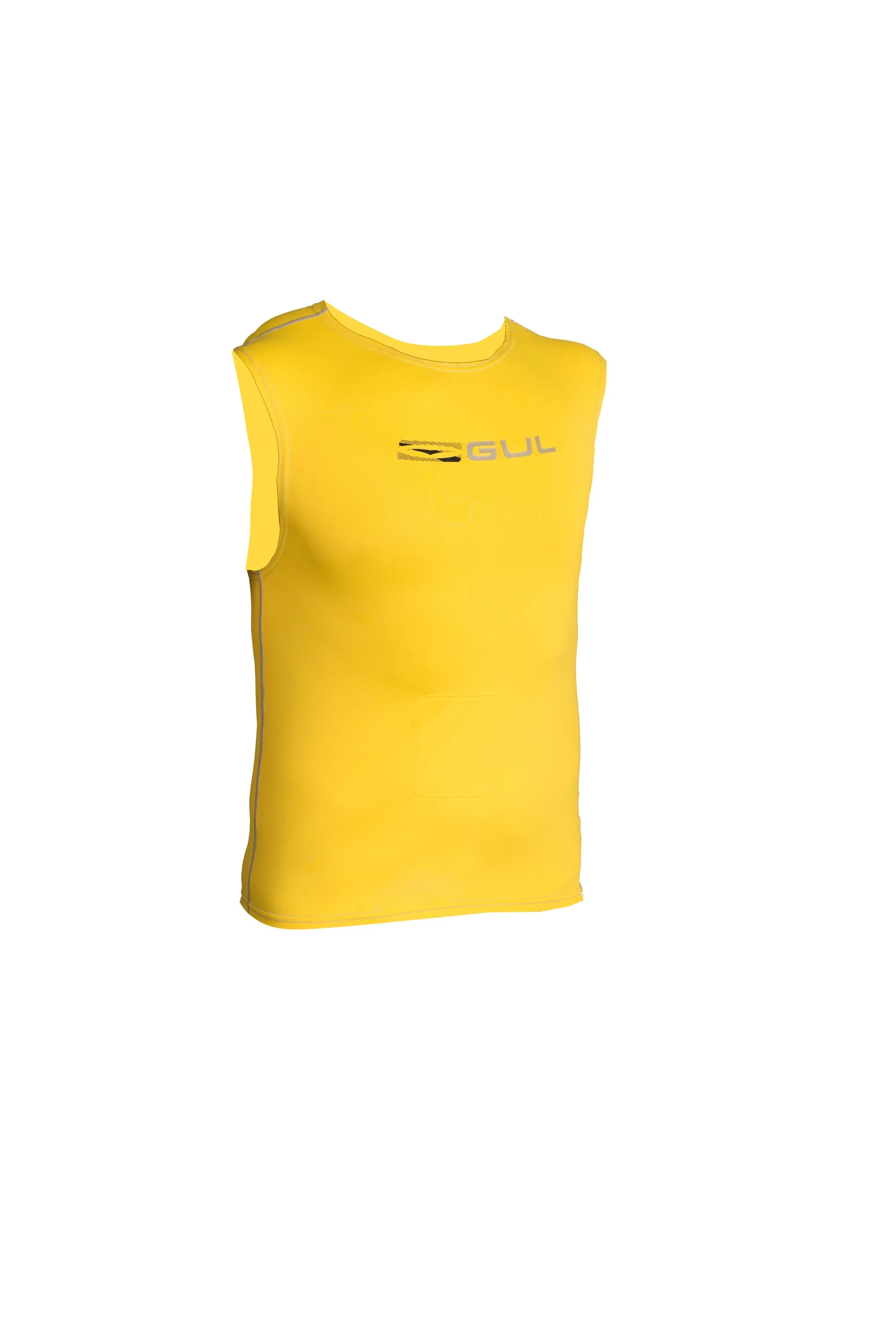 Lycra Race Bib Gris - Gul