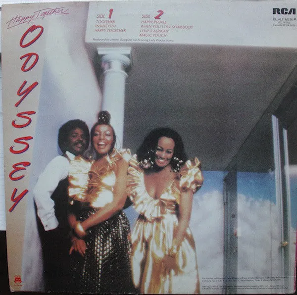 Odyssey (2) - Happy Together (LP, Album) (VG )