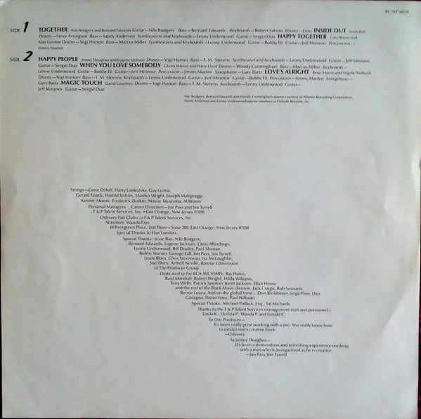 Odyssey (2) - Happy Together (LP, Album) (VG )