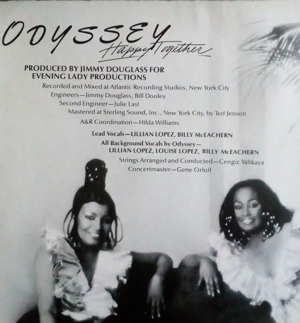 Odyssey (2) - Happy Together (LP, Album) (VG )