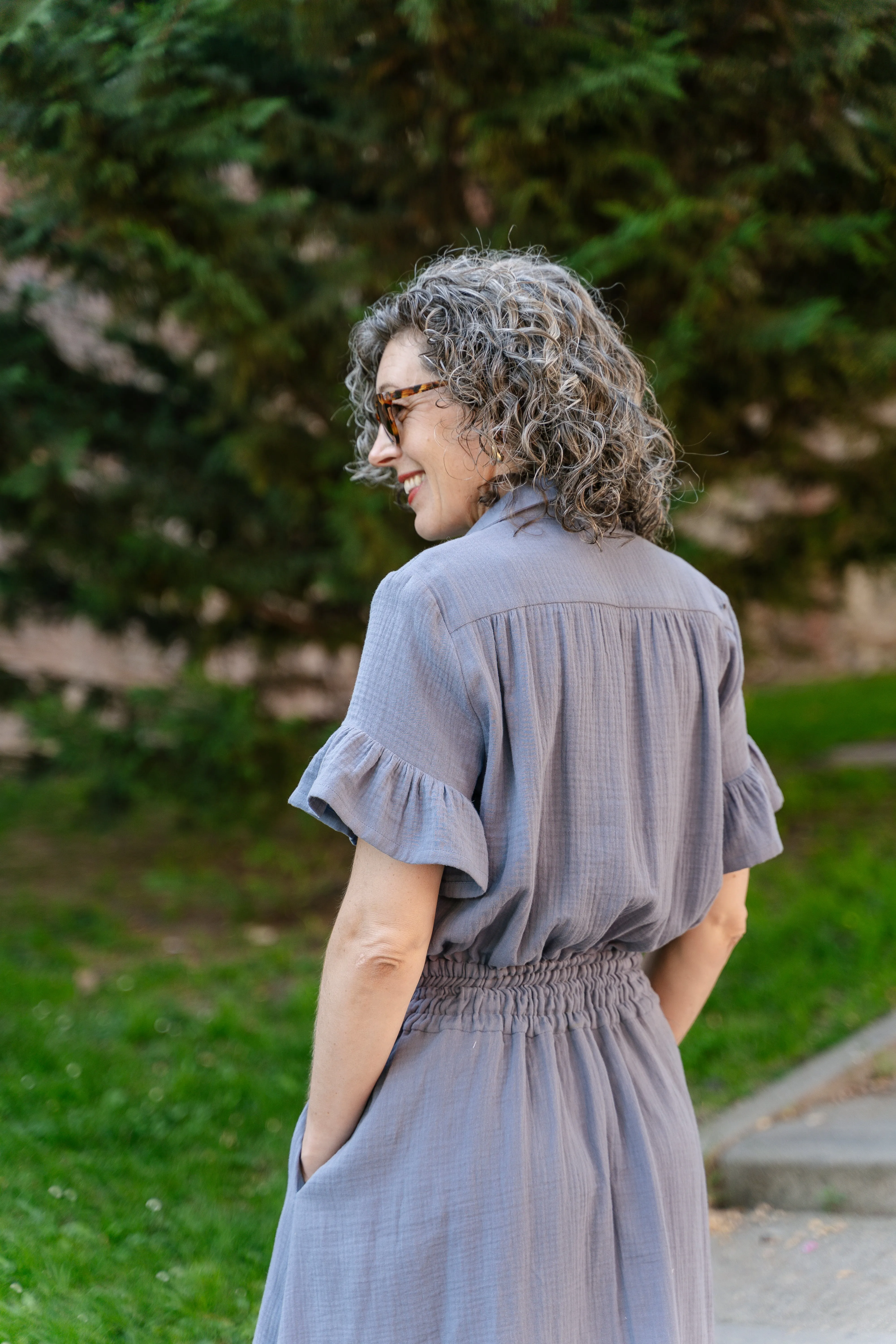 PDF Pattern - Tomigaya Shirt Dress | Liesl   Co