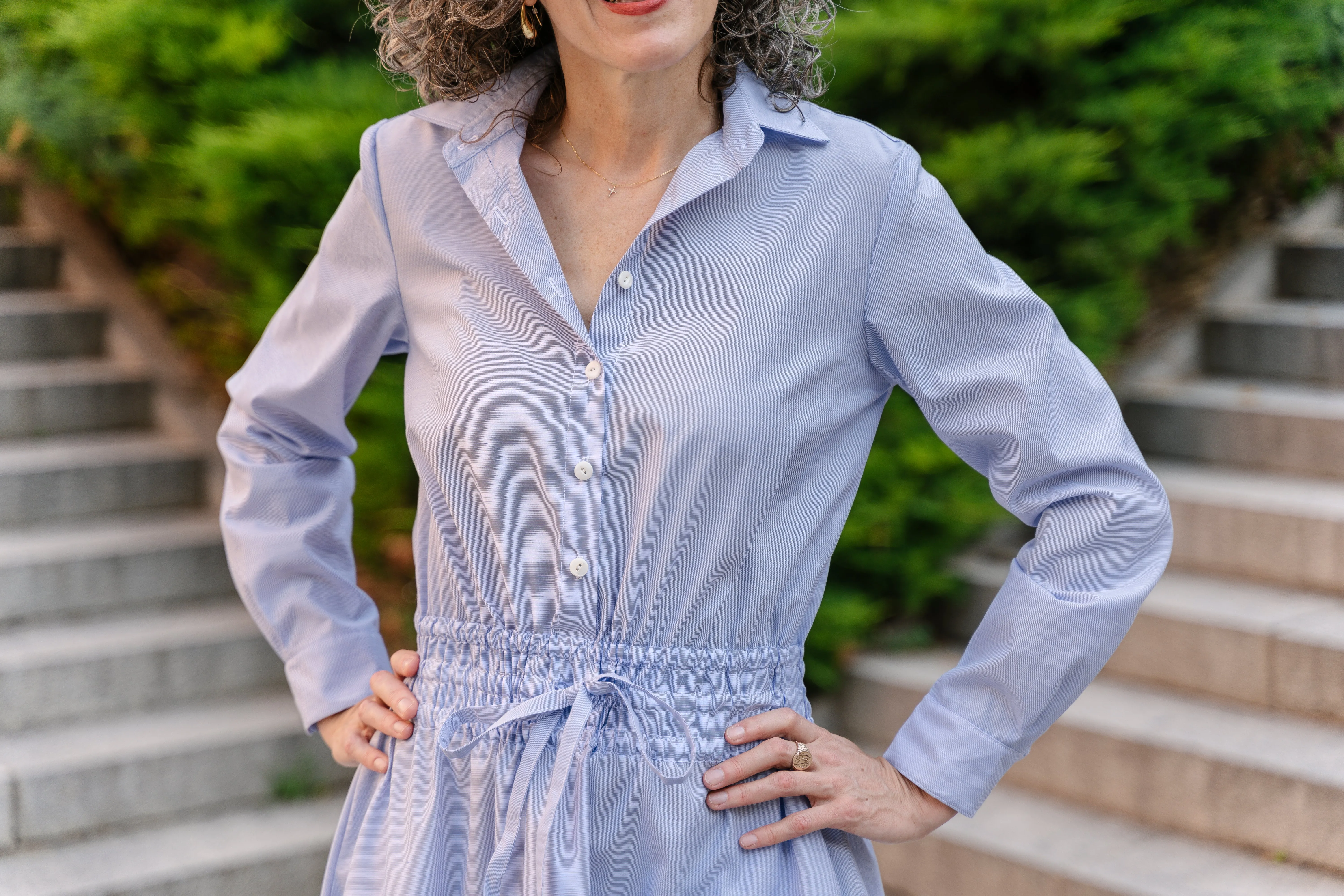 PDF Pattern - Tomigaya Shirt Dress | Liesl   Co