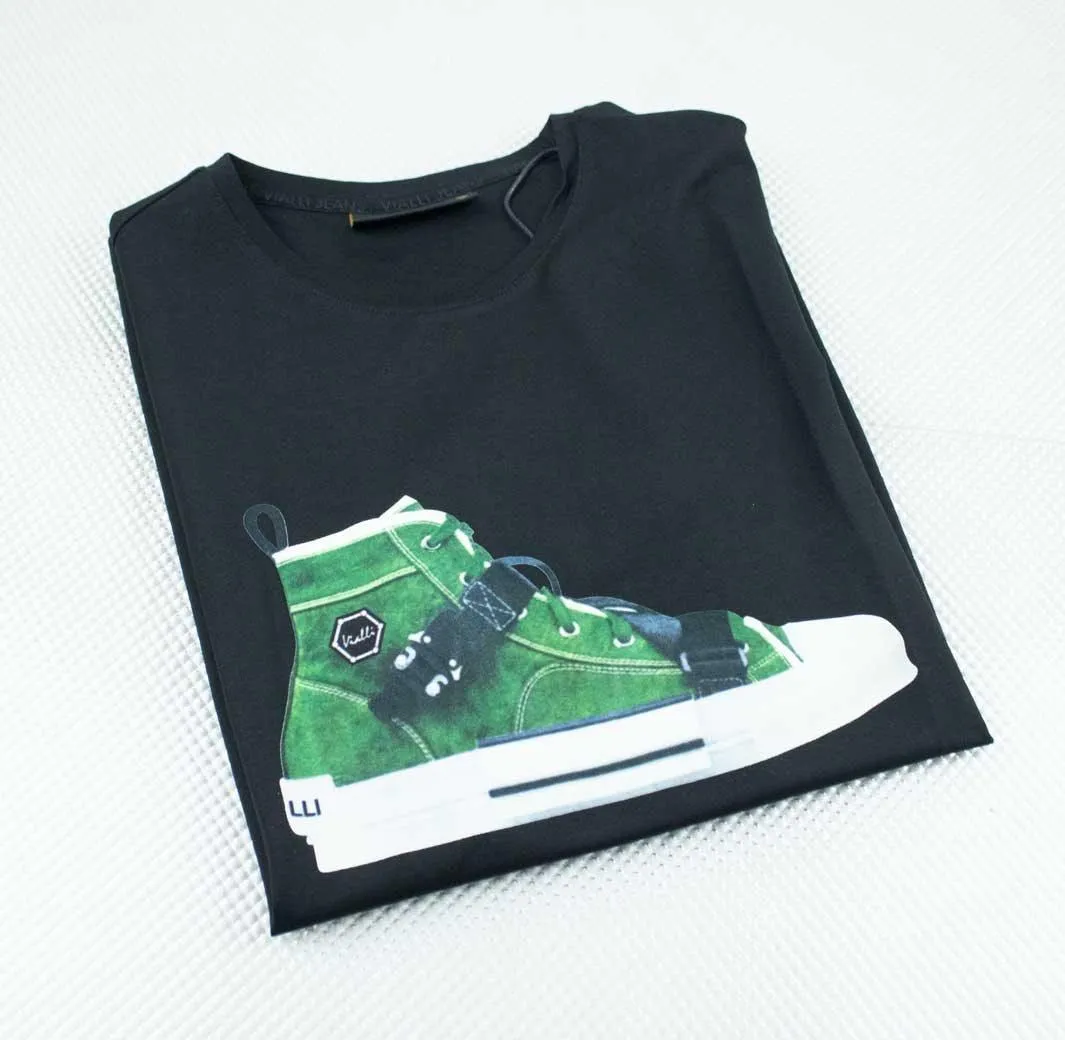 Vialli Allon Black T-Shirt